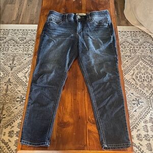 Democracy Dark Wash Straight Jeans